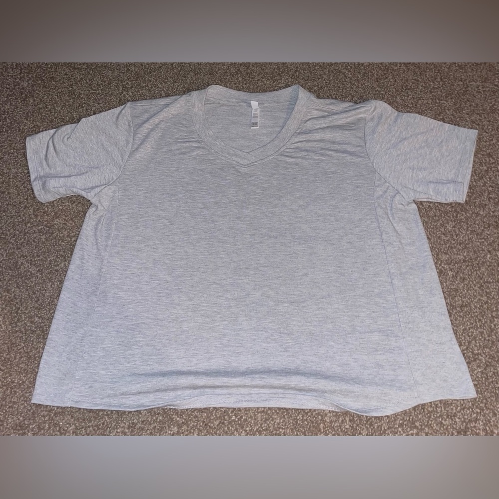 Grey Woman’s Short Sleeve Shirt